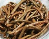 牛肉とゼンマイのコチュジャン炒め☆作り方1写真