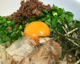 簡単‼台湾混ぜそば風うどん作り方3写真