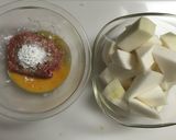 ふっくら肉団子と焼き大根のスープ作り方1写真