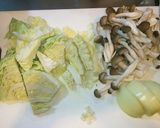 フライパン１個で簡単♪トマキャベ煮込み作り方1写真