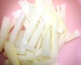 手抜き☆簡単フライド大根作り方1写真