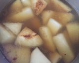 ふっくら肉団子と焼き大根のスープ作り方5写真
