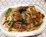 野菜たっぷりオープンオムレツのせ丼作り方5写真