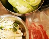 牛肉とレタスのしゃぶしゃぶ鍋作り方1写真