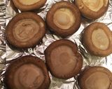 しいたけのマヨネーズにんにく醤油焼き作り方1写真