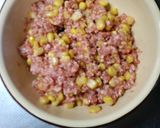 ひき肉とコーンのそぼろ♡作り方2写真