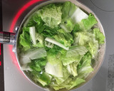 あと一品！ささみと葉野菜と春雨のスープ作り方4写真