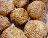 白玉粉で簡単♪　おいし～ぃごま団子作り方14写真