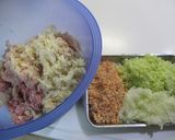鶏・豚のつくね作り方1写真
