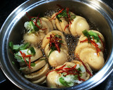 韓国の 家庭料理 卵の醤油煮 계란장조림作り方6写真