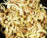 やわらか～♪簡単！豚こま生姜焼き丼♥作り方4写真