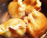 油揚げの爆弾巾着…卵です(^^)作り方1写真