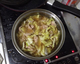 白菜の卵とじ作り方4写真