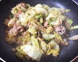 レタスと豚肉のオイスター炒め作り方2写真