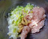 とろろ団子と鶏つくねのキノコ鍋作り方5写真
