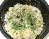 エリンギ・茸のピラフ♪簡単な炊飯器ピラフ作り方10写真