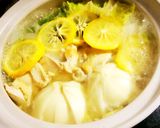 ＊低カロリー鳥と野菜の柚子鍋＊作り方6写真