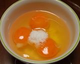 天然エノキダケのスクランブルエッグ作り方5写真