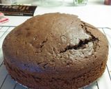 ☆チップとデール　キャラチョコケーキ☆作り方5写真