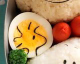 キャラ弁☆スヌーピーとチャーリーブラウン作り方5写真