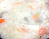 田舎の和風きのこリゾット作り方7写真
