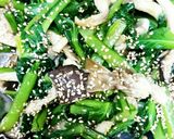 小松菜と茸の味噌ポン酢和え作り方10写真