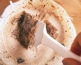 バレンタイン簡単チョコチーズケーキカップ作り方3写真
