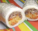 焼き肉ロールサンド作り方8写真
