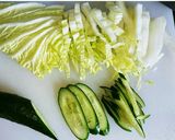 白菜とコーンのサラダ作り方1写真