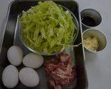 まるでお好み焼き！の卵焼き作り方1写真