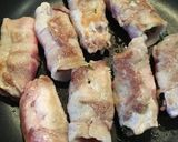 大葉とチーズの豚肉巻き（豚巻き）作り方3写真