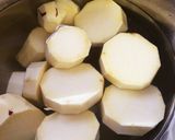 子供も大人も!お芋と豆腐のプリン風作り方1写真