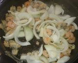 アボカドとシー​フードの和風パスタ作り方3写真