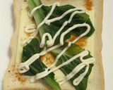 ピザ風シーズニングで朝食食パンアレンジ♪作り方1写真