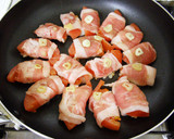 トマトの豚肉巻き*マスタード添え作り方3写真