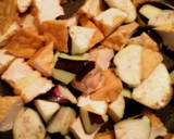 焼肉のタレで簡単♪厚揚げとなすの煮物作り方2写真