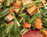 焼肉のタレで簡単♪厚揚げとなすの煮物作り方4写真
