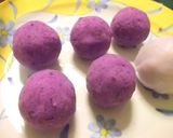 美☆紅芋団子作り方6写真