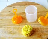 【立体ミニライスバーガー】黄くま&ねこ作り方9写真