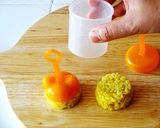【立体ミニライスバーガー】黄くま&ねこ作り方13写真