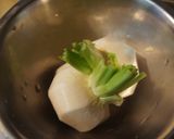蕪と肉団子の豆乳スープ作り方1写真