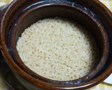 レンジ玄米御飯(茶碗6杯・浸さず70分)作り方4写真