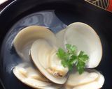 簡単♪蛤のお吸い物 祝い汁作り方9写真