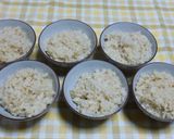 レンジ玄米御飯(茶碗6杯・浸さず70分)作り方6写真