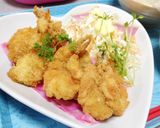 普通のエビフライと柿の種衣のエビフライ♡作り方10写真