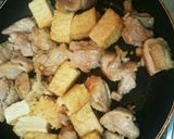 鶏もも肉と厚揚げの甘辛焼き作り方3写真
