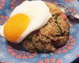 簡単で意外な炒飯！目玉焼きトロッの醤油飯作り方10写真