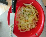 お昼にささっと、ツナと野菜の和風パスタ作り方2写真