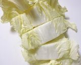 鳥団子の白菜ミルクスープ作り方1写真