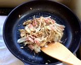 【 ホワイトソース風パスタ♪ 】作り方3写真